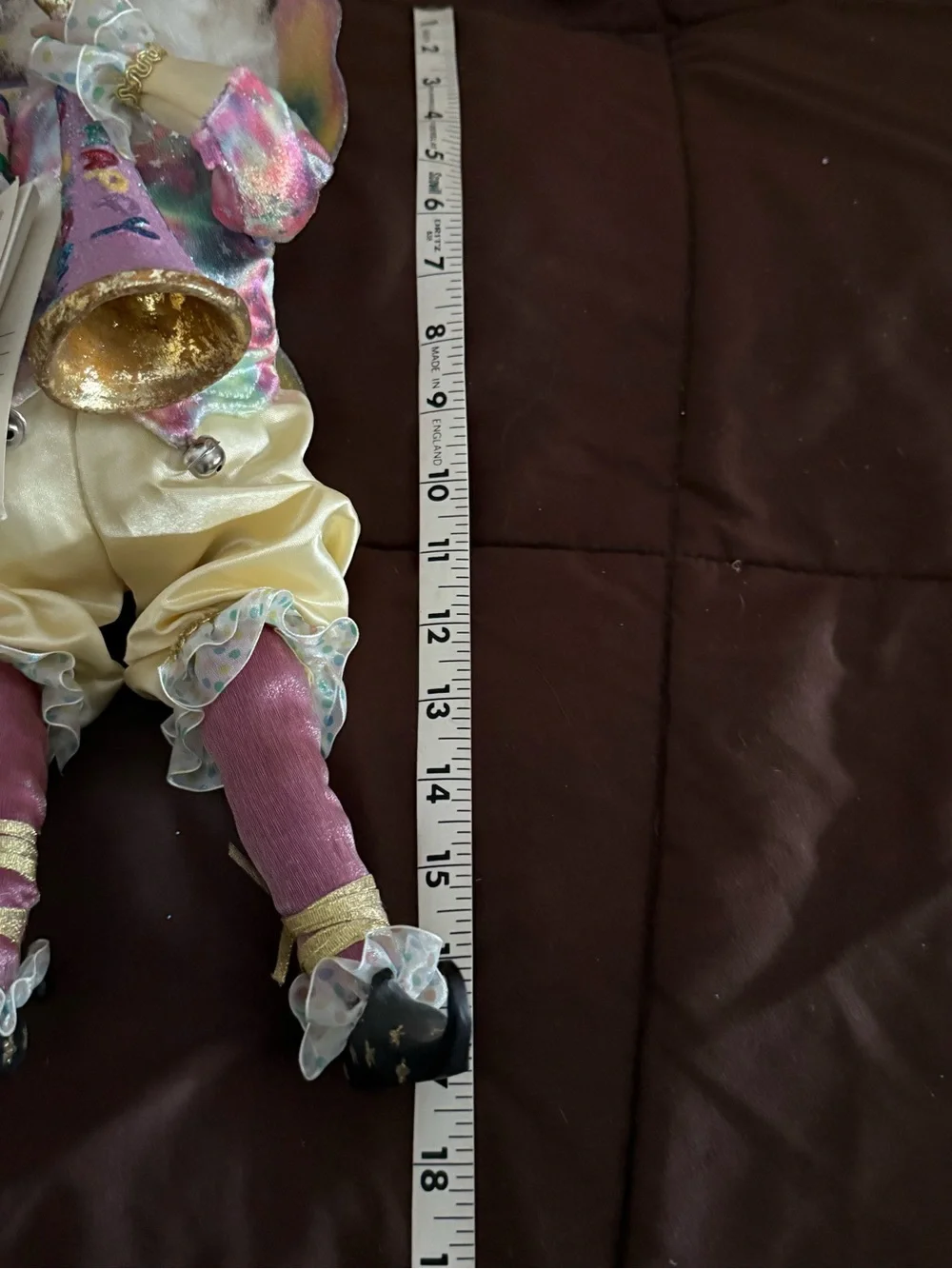 Mark Roberts Iridescent Multicolor Plush with Gold Label